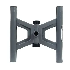 Naan 807686001211 Rotating Sprinkler Plastic Sled Base Gray