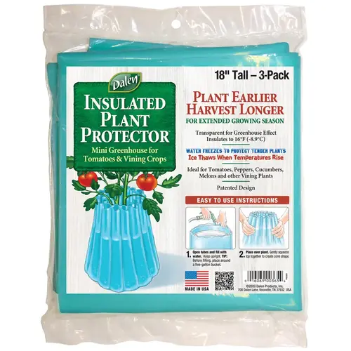 Plant Protector Season Starter 17" L X 18" W Green