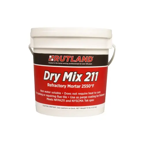 Fireplace Mortar Gray