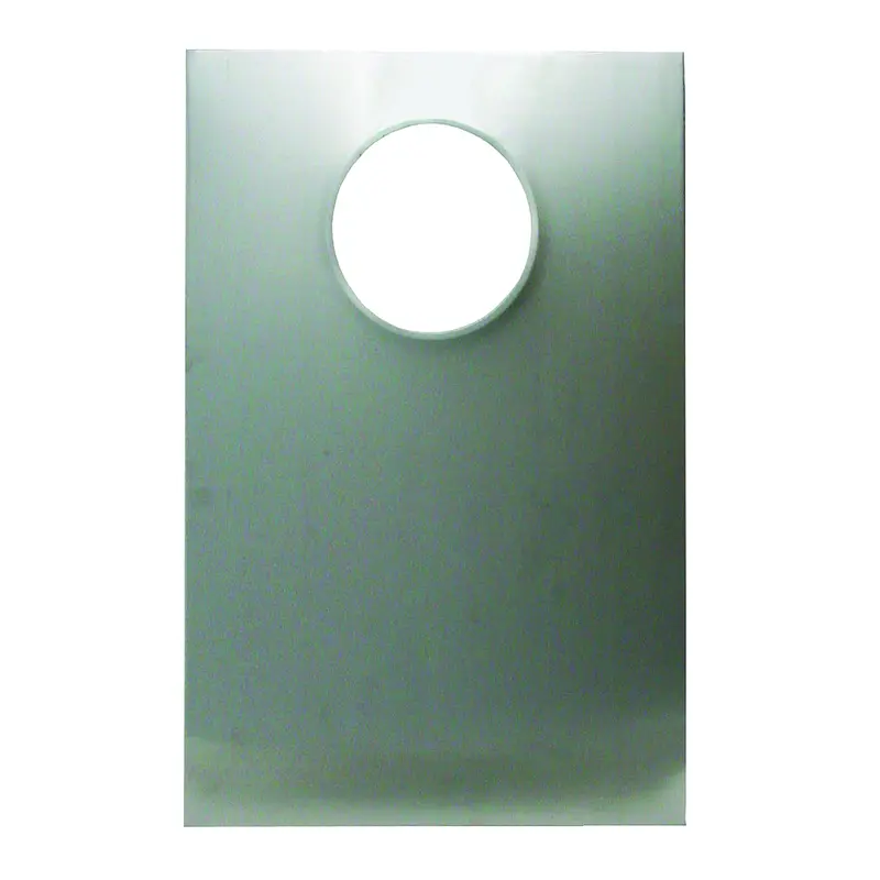 Deflecto Corporation Window Plate Jordan 4 D Silver/White Aluminum Silver/White - pack of 6 DAWP1218-XCP6