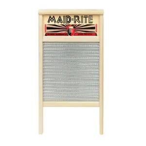 Maid-Rite 2072 Washboard 12-7/16" W X 23.75" L Metal Scrub Surface