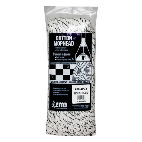 Mop Head #16 Cut End 4-Ply Cotton