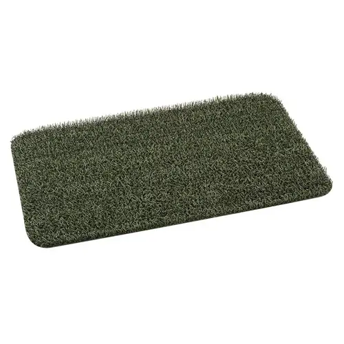 Door Mat Clean Machine 30" L X 18" W Evergreen Flair Indoor and Outdoor AstroTurf Nonslip Doo Evergreen Door Mat Clean Machine 30" L X 18" W Evergreen Flair Indoor and Outdoor AstroTurf Nonslip Doo Evergreen