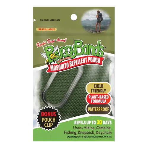 Insect Repellent Pouch For Mosquitoes 1 pk Insect Repellent Pouch For Mosquitoes 1 pk