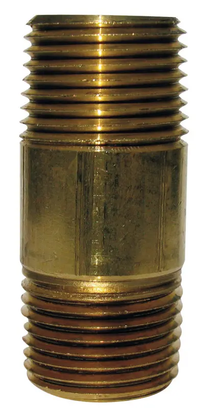 JMF COMPANY Nipple 1/2 MPT T Red Brass 5-1/2 L - pack of 5 47023-XCP5 JMF COMPANY Nipple 1/2 MPT T Red Brass 5-1/2 L - pack of 5 47023-XCP5