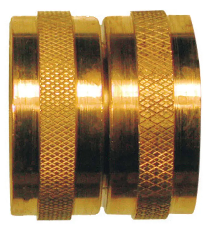 JMF COMPANY Female Swivel Hose Adapter Brass 3/4 D X 3/4 D Yellow - pack of 5 47041-XCP5