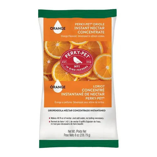 Instant Nectar Concentrate Oriole Sucrose 8 oz Orange