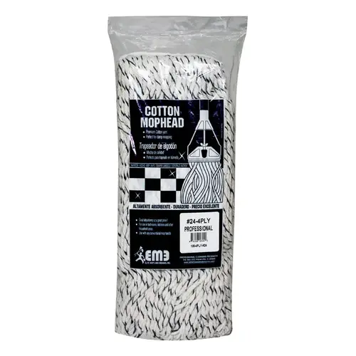 Mop Refill #24 Cut End Cotton White