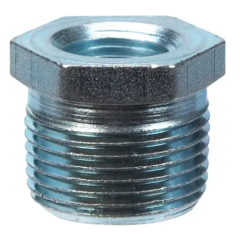 Hex Bushing oration 1/4" MPT X 1/8" D MPT Galvanized