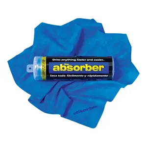 The Absorber 51149 Chamois 27" L X 17" W Synthetic Natural
