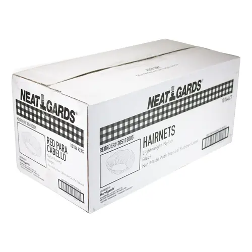 HAIRNET NYLON BLACK LARGE LIGHT WEIGHT HAIRNET NYLON BLACK LARGE LIGHT WEIGHT