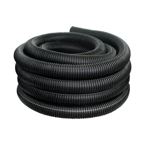 Single Wall Solid Pipe 3" D X 100 ft. L Polyethylene Black Single Wall Solid Pipe 3" D X 100 ft. L Polyethylene Black