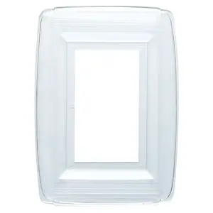 Westinghouse 74998 Wall Plate Clear 1 gang Plastic Clear
