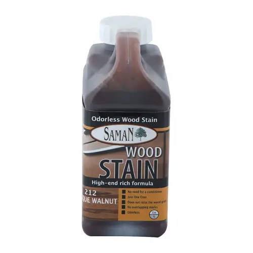 Wood Stain Semi-Transparent Antique Walnut Water-Based 32 oz Antique Walnut