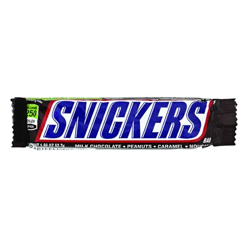Candy Bar Milk Chocolate, Peanuts, Caramel and Nougat 1.86 oz Candy Bar Milk Chocolate, Peanuts, Caramel and Nougat 1.86 oz