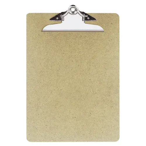 Clipboard Letter Size Wood Brown