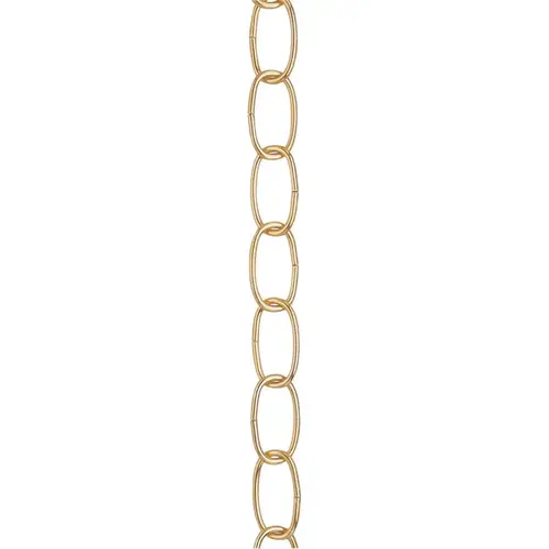 Hanging Chain 11 gauge Polished Brass Brass .88" D 36" Polished Brass Hanging Chain 11 gauge Polished Brass Brass .88" D 36" Polished Brass
