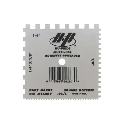 Various Square-Notch Disposable Adhesive Spreader