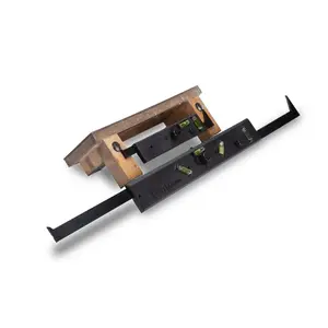 NeverMeasure NM03 Distance Measure 22" L X 8" W 36" Black Black Pair