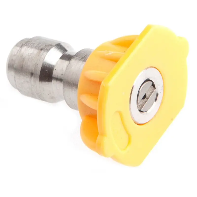 Forney Pressure Washer Spray Nozzle 3.0 Orifice S 15 deg. 4000 psi Yellow 75159