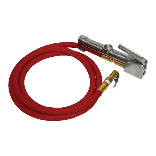 Professional Tire Inflator Goodyear 5 ft. L X 3/8" D EPDM Rubber 160 psi Red Red Professional Tire Inflator Goodyear 5 ft. L X 3/8" D EPDM Rubber 160 psi Red Red