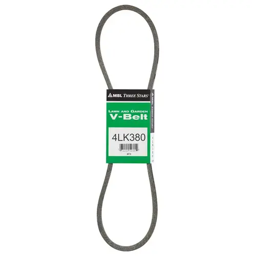 V-Belt Super KB 4LK380 0.5" W X 38" L For Riding Mowers Beige
