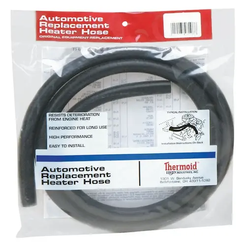 Automotive Hose 5/8" D X 6 ft. L EPDM Black Automotive Hose 5/8" D X 6 ft. L EPDM Black