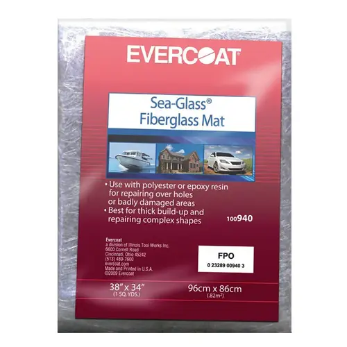Fiberglass Mat Sea-Glass 1 qt