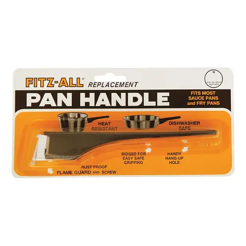 Replacement Pan Handle Plastic Black Black Replacement Pan Handle Plastic Black Black