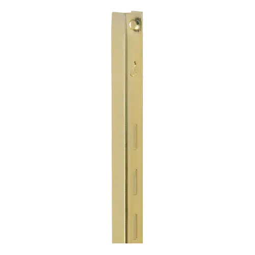 Bracket Steel Regular Duty 16 Ga. 36" L Brass-Plated