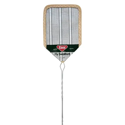 Wire Mesh 4-1/4 in. x 6-1/2 in. Fly Swatter Assorted