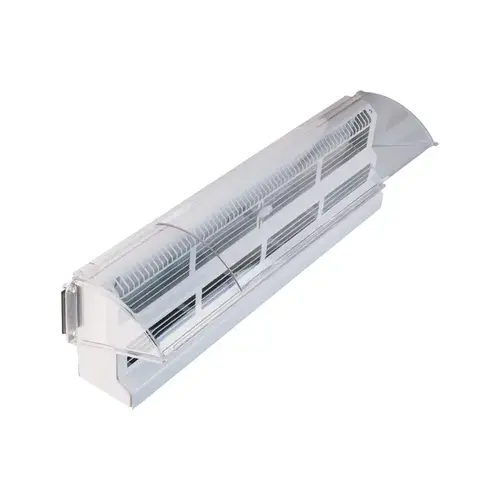 Air Deflector Jordan 5" H X 15-1/2" W 1-Way Clear Plastic Clear Air Deflector Jordan 5" H X 15-1/2" W 1-Way Clear Plastic Clear