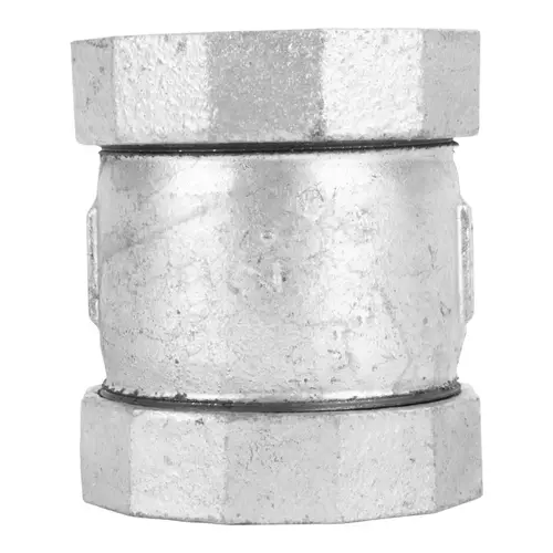 Coupling 2" Compression each X 2" D Compression Galvanized Malleable Iron 3" L Coupli Galvanized