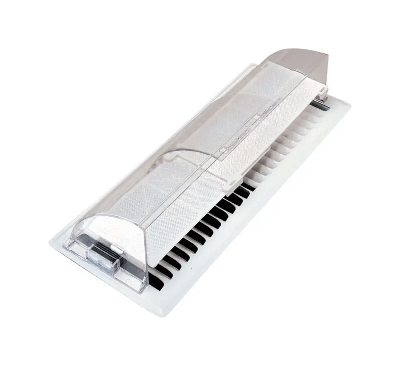 Deflecto Corporation Air Deflector Jordan 4 H X 9-1/5 W 1-Way Clear Plastic Clear 52
