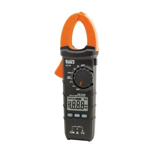 Clamp Meter Automatic LCD Black/Orange Clamp Meter Automatic LCD Black/Orange
