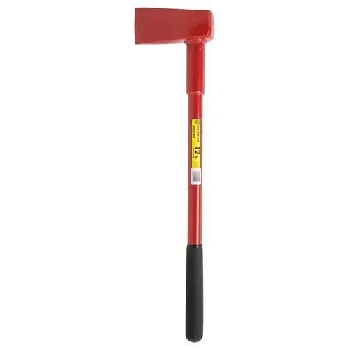 Maul 12 lb Single Bit Splitting 30" Steel Handle Red