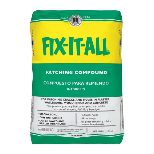 Patching Compound Fix-It-All 25 lb Off White Patching Compound Fix-It-All 25 lb Off White
