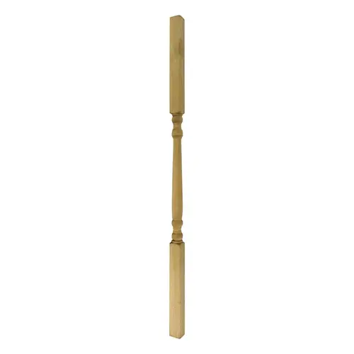 Colonial Spindle 36" H X 2" W X 2" L Wood - pack of 36 Colonial Spindle 36" H X 2" W X 2" L Wood - pack of 36