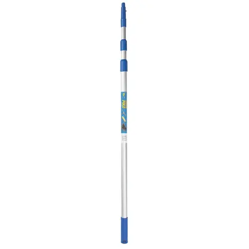 Extension Pole REA-C-H Telescoping 8 ft. L X 1" D Aluminum Silver/Blue Silver/Blue Extension Pole REA-C-H Telescoping 8 ft. L X 1" D Aluminum Silver/Blue Silver/Blue