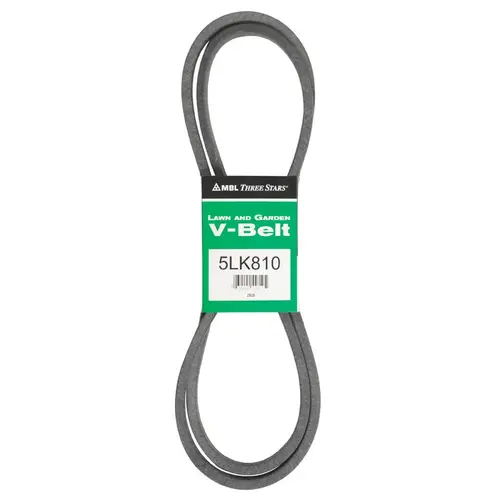 V-Belt Super KB 5LK810 0.63" W X 81" L For Riding Mowers Gray