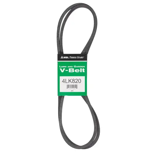 V-Belt Super KB 4LK820 0.5" W X 82" L For Riding Mowers Gray V-Belt Super KB 4LK820 0.5" W X 82" L For Riding Mowers Gray