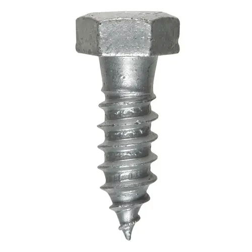 Lag Screw 1/2" S X 1-1/2" L Hex Hot Dipped Galvanized Steel Hot Dipped Galvanized Lag Screw 1/2" S X 1-1/2" L Hex Hot Dipped Galvanized Steel Hot Dipped Galvanized