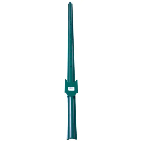 U-Post 5 ft. H 13 Ga. Powder Coated Green Steel Powder Coated - pack of 5