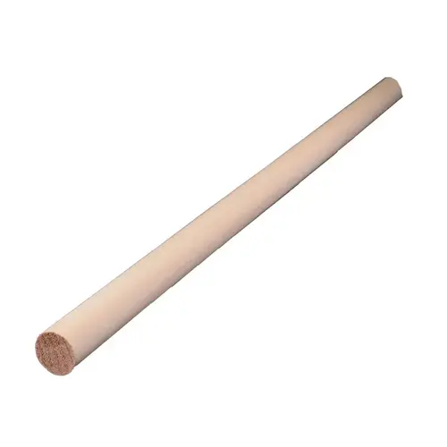 Dowel Round Ramin Hardwood 7/8" D X 36" L 1 pk Brown Dowel Round Ramin Hardwood 7/8" D X 36" L 1 pk Brown