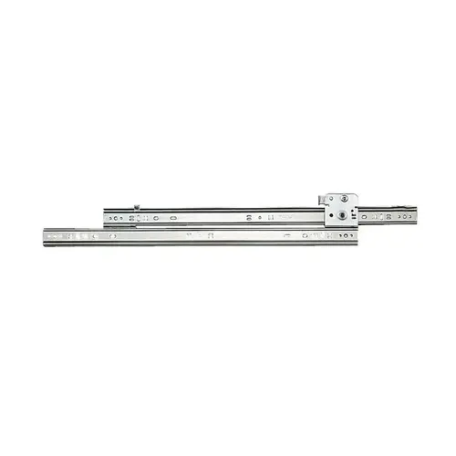 Drawer Slide, 75 lb, 22 in L Rail, 1/2 in W Rail, Steel, Zinc Pair Drawer Slide, 75 lb, 22 in L Rail, 1/2 in W Rail, Steel, Zinc Pair