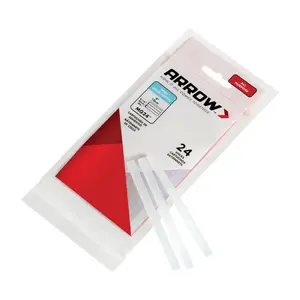 Arrow MG24-4 Mini Glue Sticks 0.4" D X 4" L Clear Clear