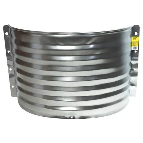 Area Wall 24" H X 37" W Galvanized Steel