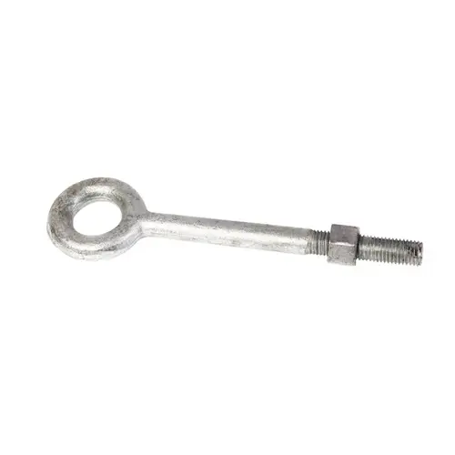 Eyebolt 3/8" X 2-1/2" L Hot Dipped Galvanized Steel Nut Included Hot Dipped Galvanized Eyebolt 3/8" X 2-1/2" L Hot Dipped Galvanized Steel Nut Included Hot Dipped Galvanized