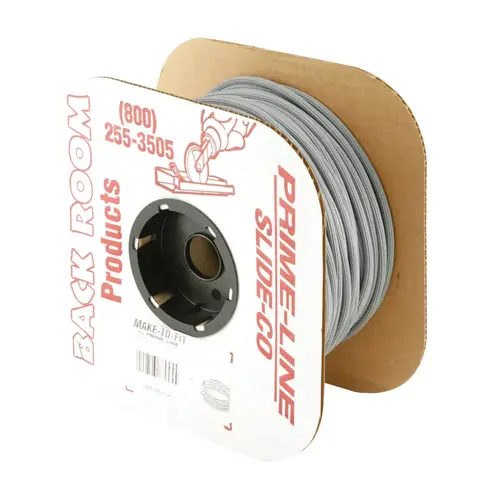 Screen Spline 0.14" D X 500 ft. L Gray - pack of 500 Screen Spline 0.14" D X 500 ft. L Gray - pack of 500