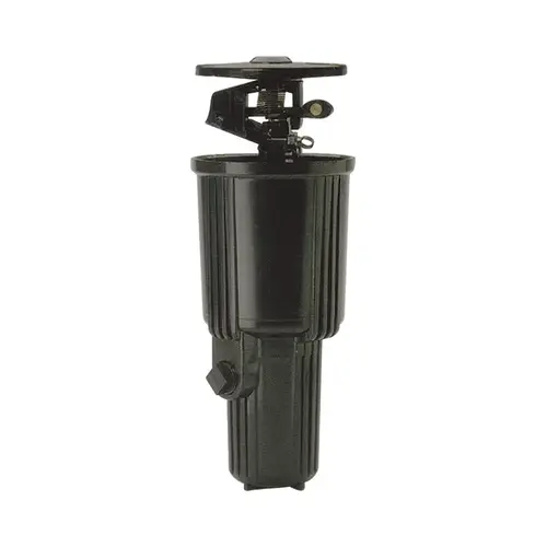 Pop-Up Impact Sprinkler 1/2" H Adjustable Black Pop-Up Impact Sprinkler 1/2" H Adjustable Black